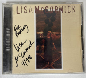 Lisa McCormick Signed Autographed "Right Now" Music CD - COA Matching Holograms