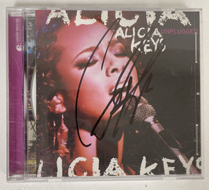 Alicia Keys Signed Autographed "Unplugged" Music CD - COA Matching Holograms