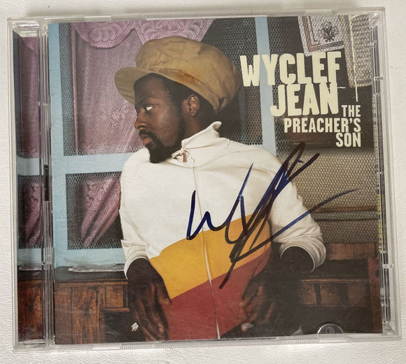 Wyclef Jean Signed Autographed 