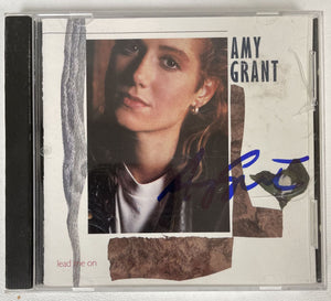 Amy Grant Signed Autographed "Lead Me On" Music CD - COA Matching Holograms