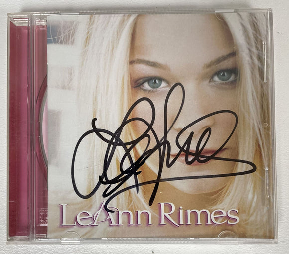 LeAnn Rimes Signed Autographed 