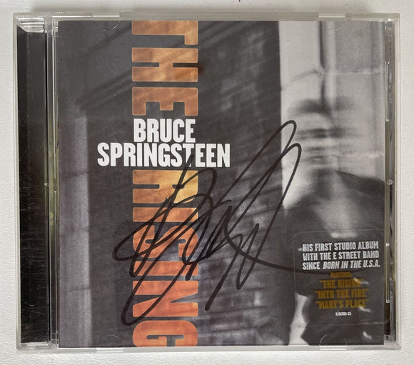 Springsteen Autograph Bruce Springsteen Signed Autographed