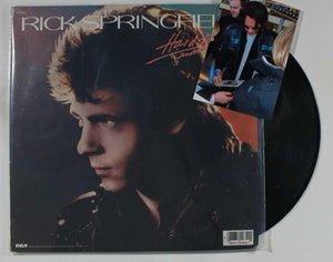 Rick Springfield Signed Autographed "Hard to Hold" Soundtrack Record Album - COA Matching Holograms