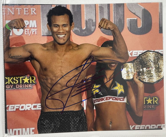 Ronaldo Jacare Souza Signed Autographed MMA Glossy 8x10 Photo - COA Matching Holograms