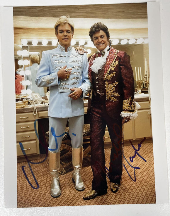 Matt Damon & Michael Douglas Signed Autographed 