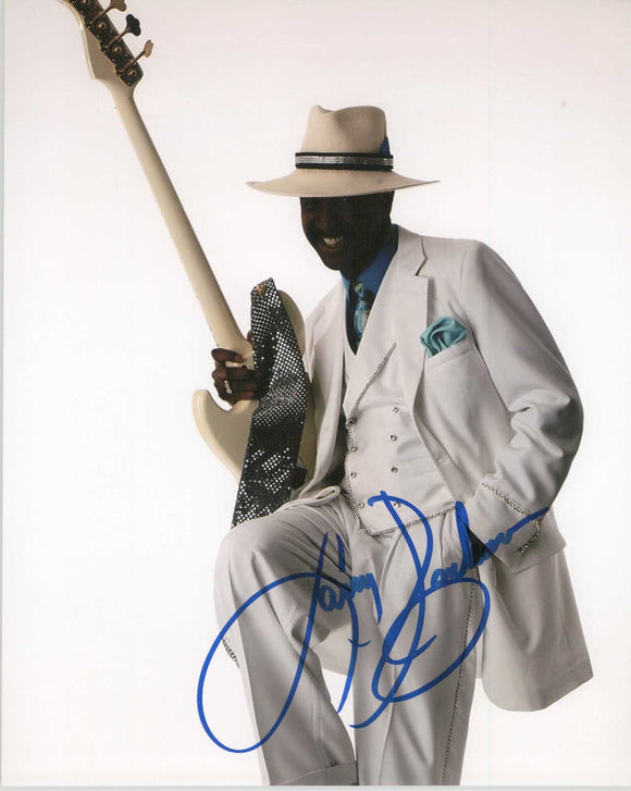 Larry Graham Signed Autographed Glossy 8x10 Photo - COA Matching Holograms