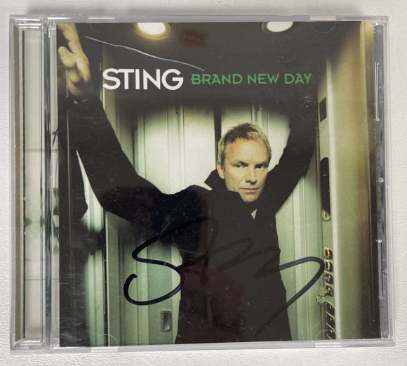 Sting Signed Autographed 