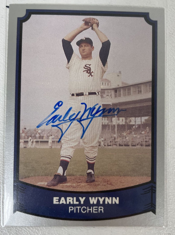 Early Wynn (d. 1999) Signed Autographed 1988 Pacific Legends Baseball Card - Chicago White Sox