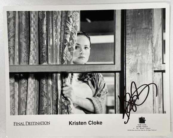 Kristen Cloke Signed Autographed 