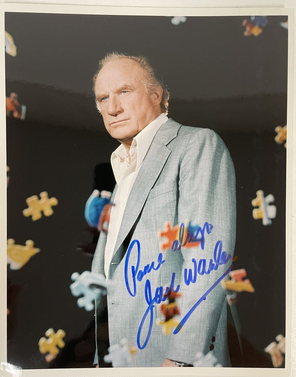 Jack Warden (d. 2006) Signed Autographed Glossy 8x10 Photo - COA Matching Holograms