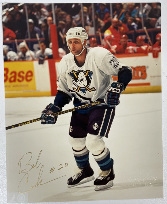Bob Corkum Signed Autographed Glossy 8x10 Photo Anaheim Ducks - COA Matching Holograms