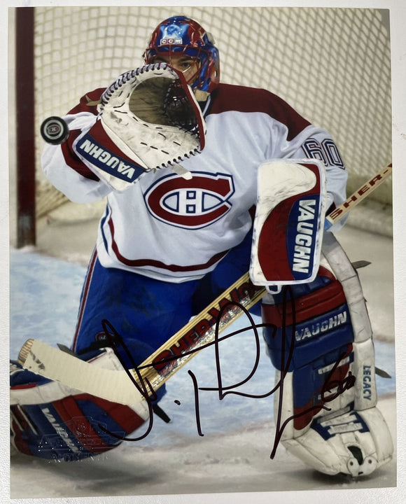Jose Theodore Signed Autographed Glossy 8x10 Photo Montreal Canadiens - COA Matching Holograms