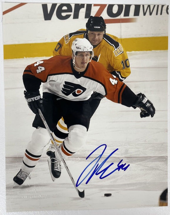 Joni Pitkanen Signed Autographed Glossy 8x10 Photo Philadelphia Flyers - COA Matching Holograms