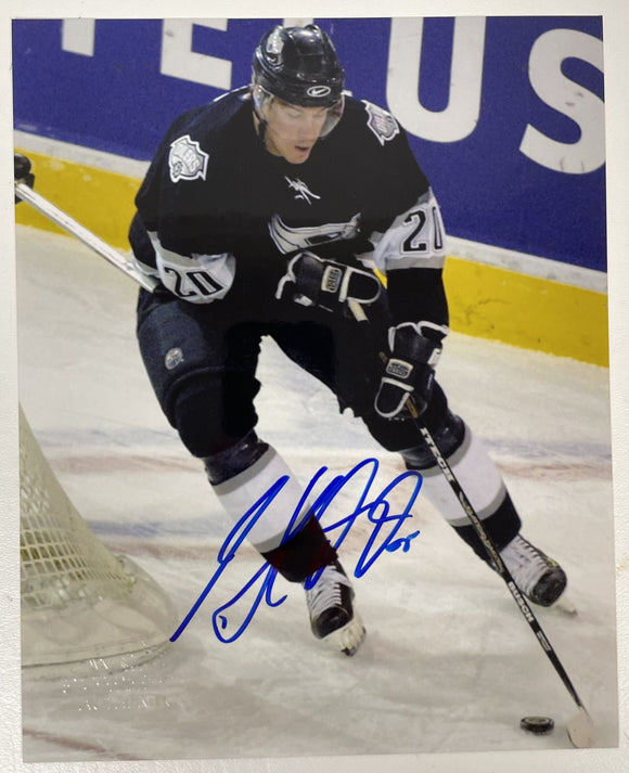 Radek Dvorak Signed Autographed Glossy 8x10 Photo Edmonton Oilers - COA Matching Holograms