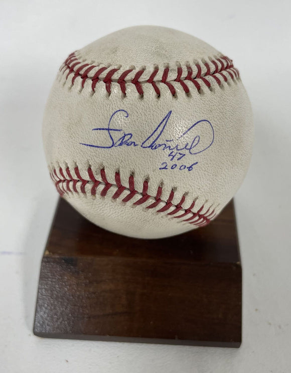 Francisco Liriano Signed Autographed Game Used Official Major League (OML) Baseball - COA Matching Holograms