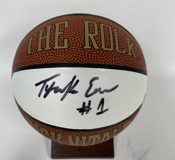 Tyreke Evans Signed Autographed Dick Vitale Mini Basketball - COA Matching Holograms