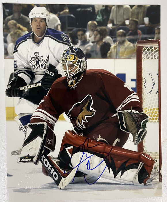 Sean Burke Signed Autographed Glossy 8x10 Photo Phoenix Coyotes - COA Matching Holograms