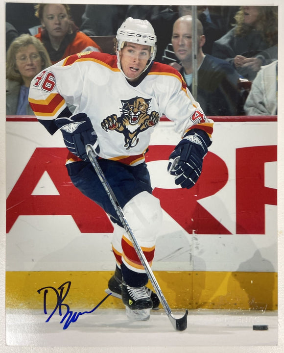 David Booth Signed Autographed Glossy 8x10 Photo Florida Panthers - COA Matching Holograms