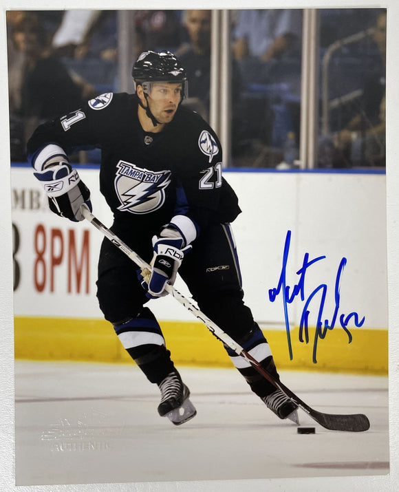 Mathieu Darche Signed Autographed Glossy 8x10 Photo Tampa Bay Lightning - COA Matching Holograms