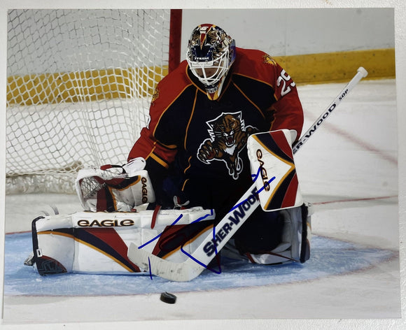 Tomas Vokoun Signed Autographed Glossy 8x10 Photo Florida Panthers - COA Matching Holograms