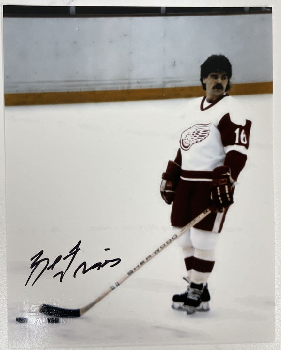 Bob Francis Signed Autographed Glossy 8x10 Photo Detroit Red Wings - COA Matching Holograms