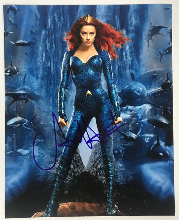 Amber Heard Signed Autographed 