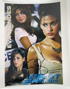 Eva Mendes Signed Autographed "2 Fast 2 Furious" Glossy 8x10 Photo - COA Matching Holograms