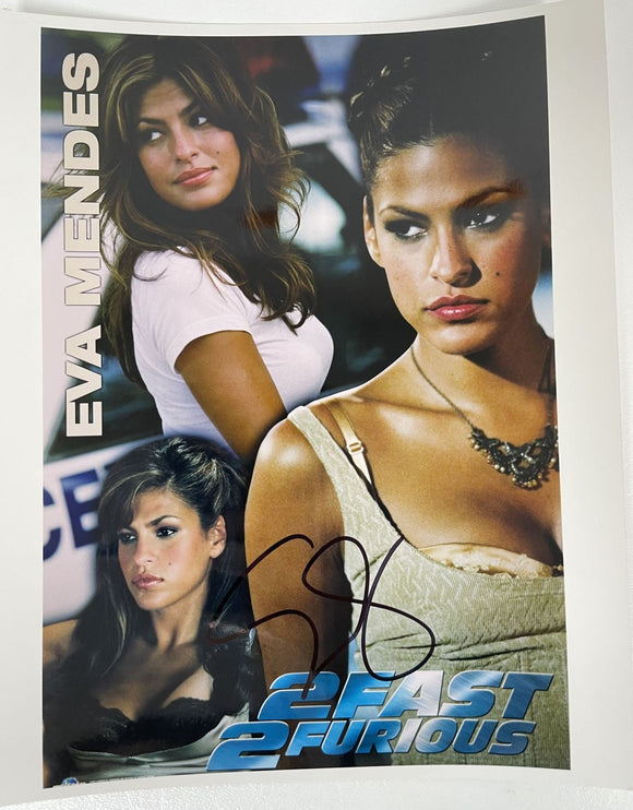 Eva Mendes Signed Autographed 