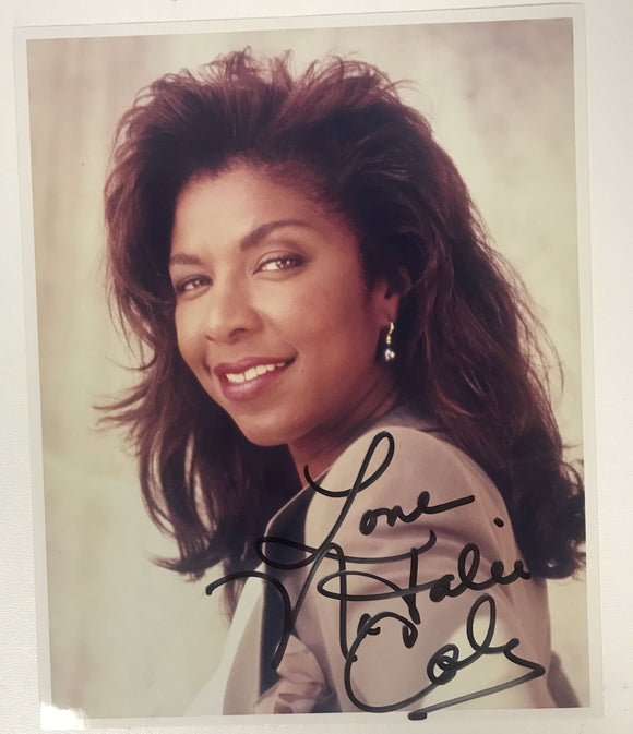 Natalie Cole (d. 2015) Signed Autographed Glossy 8x10 Photo - COA Matching Holograms