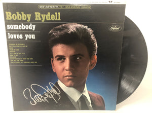 Bobby Rydell Signed Autographed "Somebody Loves You" Record Album - COA Matching Holograms