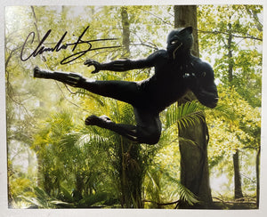 Chadwick Boseman Signed Autographed "Black Panther" Glossy 8x10 Photo - COA Matching Holograms