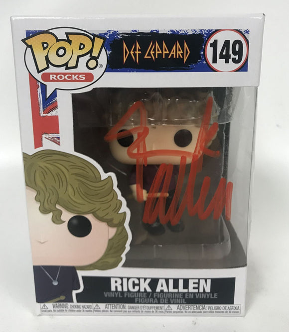 Rick Allen Signed Autographed 