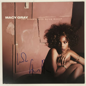 Macy Gray Signed Autographed "The Trouble With Being Myself" 12x12 Promo Photo - COA Matching Holograms