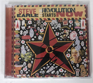 Steve Earle Signed Autographed "The Revolution Starts Now" Music CD - COA Matching Holograms