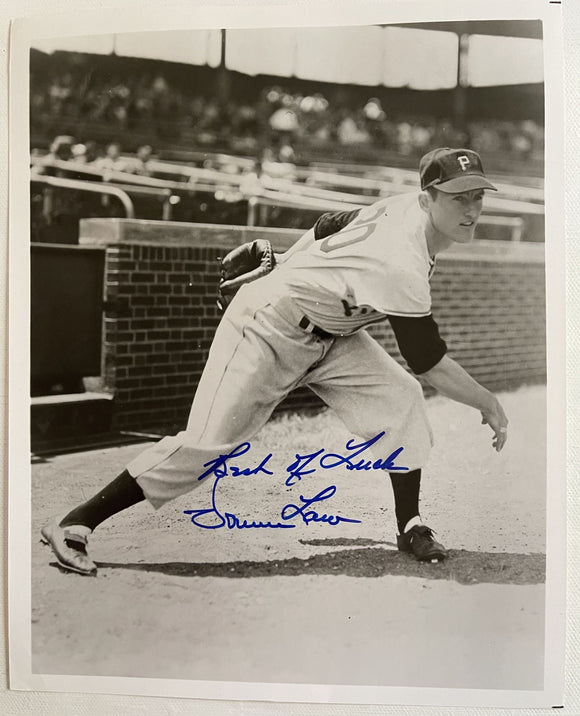 Vern Law Signed Autographed Vintage Glossy 8x10 Photo Pittsburgh Pirates - COA Matching Holograms