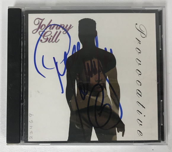 Johnny Gill Signed Autographed 