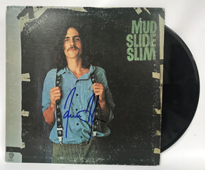 James Taylor Signed Autographed "Mud Slime Slim" Record Album - COA Matching Holograms