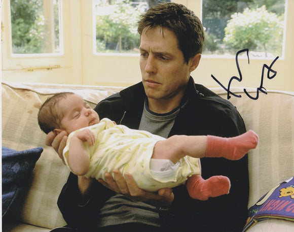 Hugh Grant Signed Autographed Glossy 8x10 Photo - COA Matching Holograms