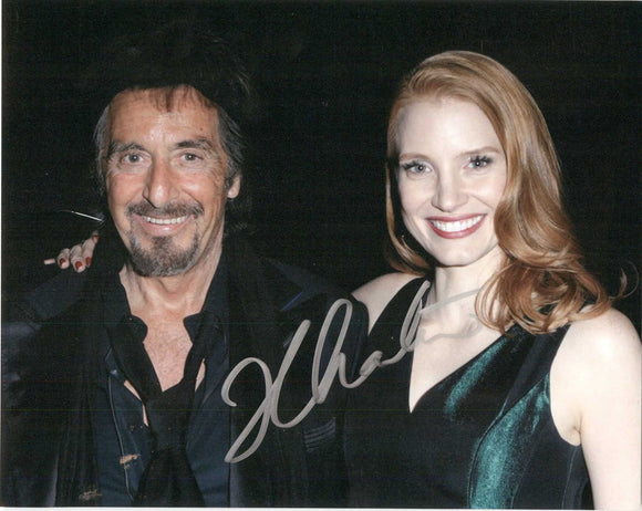 Jessica Chastain Signed Autographed Glossy 8x10 Photo - COA Matching Holograms