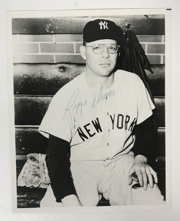 Ryne Duren (d. 2011) Signed Autographed Vintage Glossy 8x10 Photo - New York Yankees