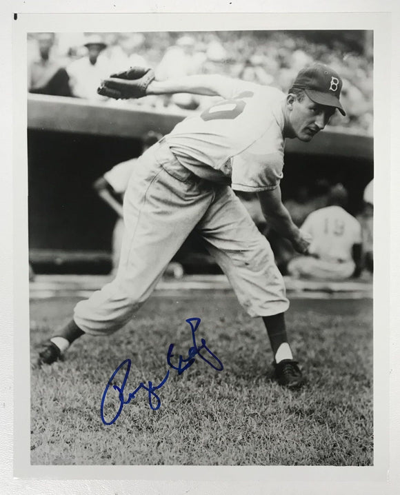 Roger Craig Signed Autographed Vintage Glossy 8x10 Photo - Brooklyn Dodgers