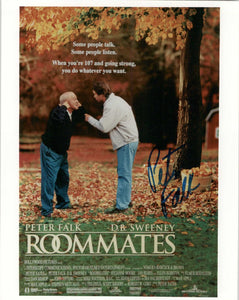 Peter Falk (d. 2011) Signed Autographed "Roommates" Glossy 8x10 Photo - COA Matching Holograms