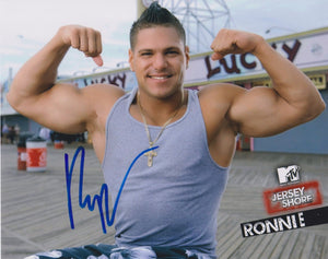 Ronnie Ortiz-Magro Signed Autographed "Jersey Shore" Glossy 8x10 Photo - COA Matching Holograms