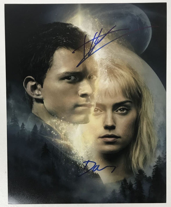 Tom Holland & Daisy Ridley Signed Autographed 
