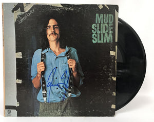 James Taylor Signed Autographed "Mud Slime Slim" Record Album - COA Matching Holograms