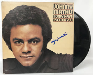 Johnny Mathis Signed Autographed "I Only Have Eyes For You" Record Album - COA Matching Holograms