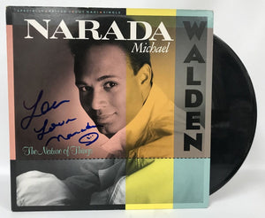 Narada Michael Walden Signed Autographed "The Nature of Things" Record Album - COA Matching Holograms