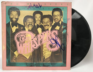 Walter Scott & Leaveil Degree Signed Autographed "The Whispers" Record Album - COA Matching Holograms