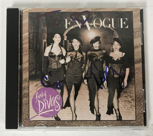 Cindy Herron & Terry Ellis Signed Autographed "En Vogue" Music CD Cover - COA Matching Holograms