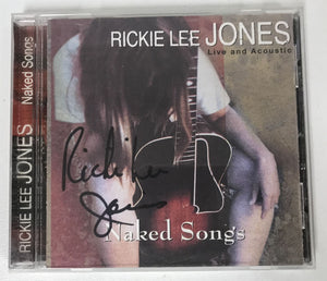 Rickie Lee Jones Signed Autographed "Naked Songs" Music CD - COA Matching Holograms